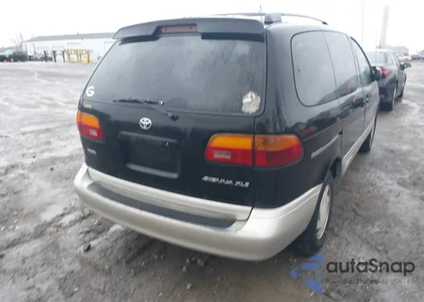 1999 Toyota Sienna Xle z USA, uszkodzony, nr VIN 4T3ZF13CXXU122324